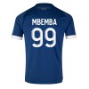 Camiseta de fútbol Olympique de Marseille MBEMBA 99 Segunda Equipación 23-24 - Hombre